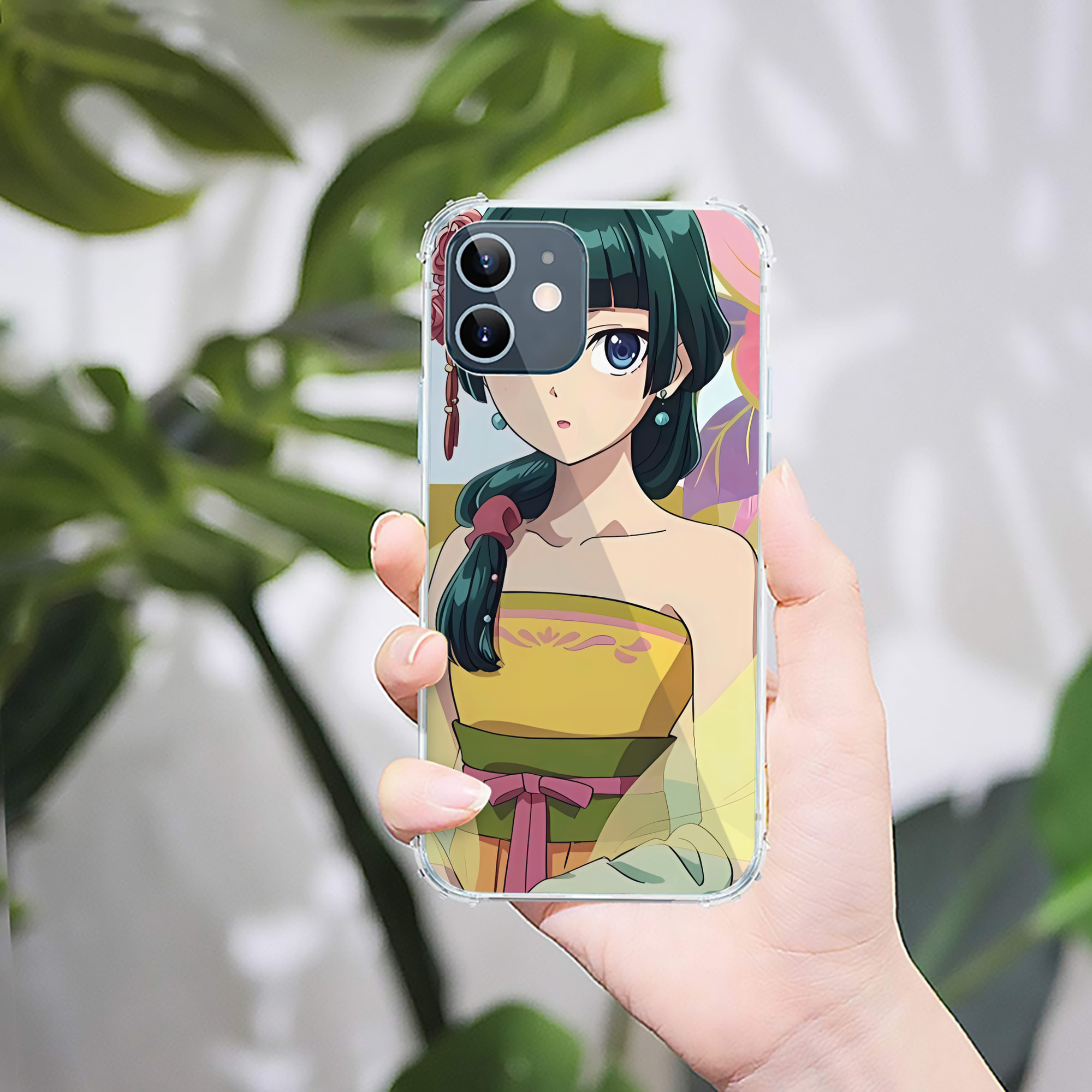 （画像用） 薬屋のひとりごと The Apothecary Diaries 【iPhone 12シリーズ対応】透明スマホケース（クリアソフトケース）